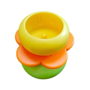 Imagem de Esquirla Spinner de contas de contas de contas Spinner de bracelete de contas de barreiras para jóias artesanais da cadeia de cintura Fazendo pingentes de, Laranja