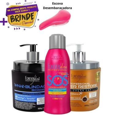 Imagem de Kit Forever Liss Cronograma Capilar de Verão Original!