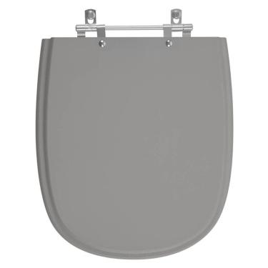 Imagem de Assento Sanitario Poliester Sabatini Cinza Escuro Para Vaso Icasa