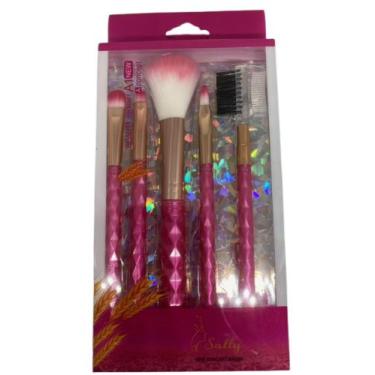 Imagem de KIT 5 Pincéis De Maquiagem Beaut Para Sombra Cílios Sobrancelha Maquia