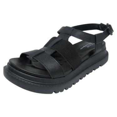 Imagem de Sandália Feminina Ultra Conforto Flatform Papete Modare