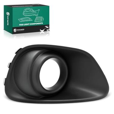 Imagem de YHTAUTO Moldura de farol de neblina serve para Jeep Compass 2011-2016 para-choque dianteiro capa de farol de neblina guarnição lado esquerdo do motorista