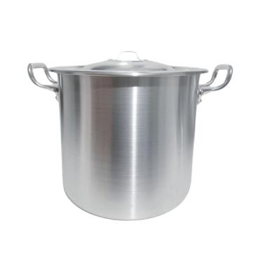 Imagem de Caldeirão de Alumínio Linha Hotel 3mm Nr.26 26cm(D) x24cm(A) 12,7L