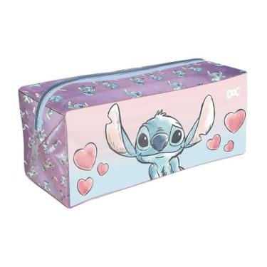 Imagem de Estojo Escola Grande Disney Stitch 1 Compartimento PVC Dac