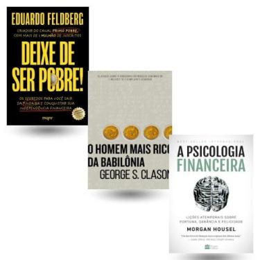 Imagem de Kit de livros: Deixe de ser pobre + O homem mais rico da babilônia + A