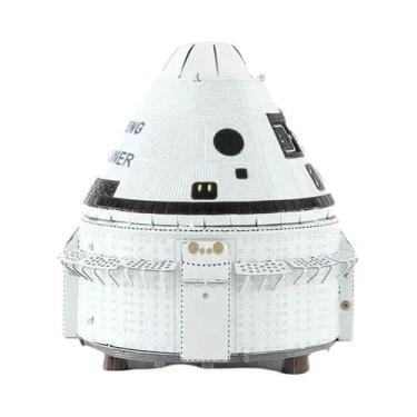 Imagem de Quebra-cabeça UFO De Metal 3D DIY Modelo De Montagem De Nave Espacial 
