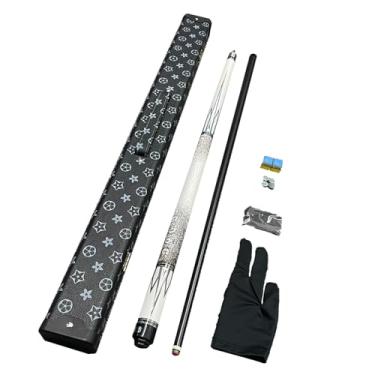 Imagem de Taco de Sinuca CQBXRD - 1/2 Estrutura em Madeira de Bordo Canadense - 147 cm (58 pol) - Cabeça 9,5/11,5/12,5 mm (Tacos de bilhar e acessórios+ barril box, 11.5mm)