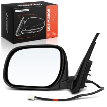 Imagem de A-Premium Espelho retrovisor elétrico do lado do motorista - compatível com Toyota RAV4 2009 2010 2011 2012 - Espelho retrovisor externo preto dobrável não aquecido - Substituição # 87940-42B10