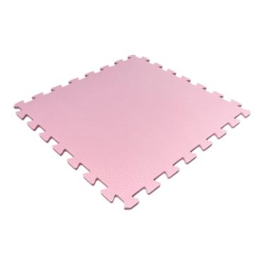 Imagem de Tatame Tapete EVA Loja da Maria 50x50x1cm 10mm Rosa Claro