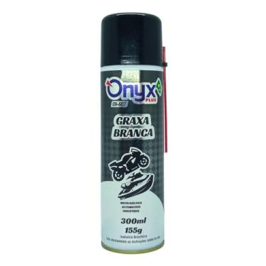 Imagem de Onyx Plus Graxa Branca Lubrificante Correntes Rolamentos Engrenagens Náutica Moto 300ml