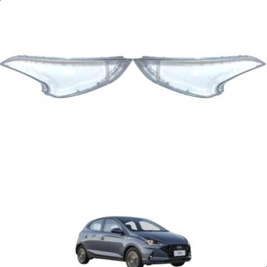 Imagem de Par lente farol hyundai hb20 2020 2021 2022 - AUTOMOTIVE IMPORTS