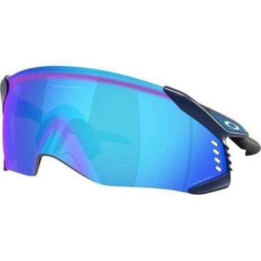 Imagem de Óculos de Sol Oakley Velo Kato Matte Navy Prizm Sapphire-Masculino