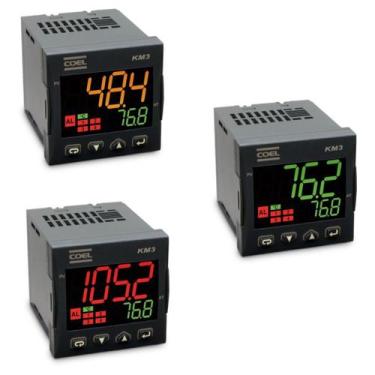 Imagem de Controlador de Processos KM3P 24Vca/Vcc 2 Saídas Vcc/SSR 2 Saídas SPST