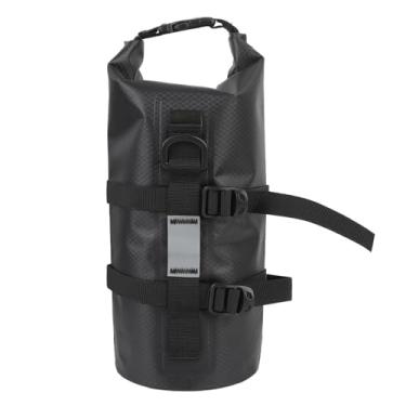 Imagem de Generic 5L TPU Proof Water Cycling Front Fork Saco Com Faixa Refletiva para Bicicletas de Montanha, Camada Adicional à Prova de água Interna, Faixa Refletiva Brilhante