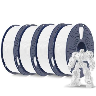 Imagem de Filamento para impressora 3D SUNLU PLA Plus 1,75 mm 4 kg, 4 pacotes, b