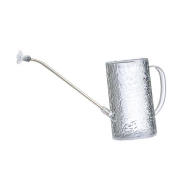 Imagem de Bothyi Regador, regador, alça ergonômica, bico longo, aspersor interno, cabeça removível para áreas externas, pátio e jardim, Branco