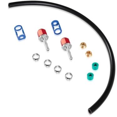 Imagem de Kit de emenda de linha A/C 800-673 com mangueira nº 6 para reparo de mangueira para linhas rígidas, kit de conector de emenda de reparo de ar condicionado A/C