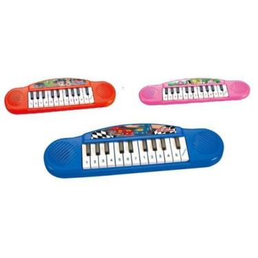 Imagem de Teclado musical infantil piano com 22 teclas brinquedo criança a pilha
