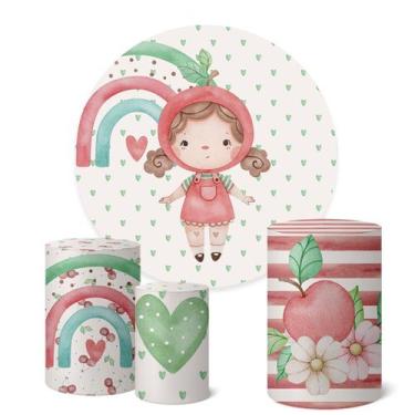 Imagem de Trio Capas Cilindro + Painel Redondo 1,50m Cerejinha - Fadrix, K1CER01