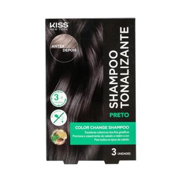 Imagem de KISS NEW YORK Color Change Shampoo - Shampoo Tonalizante Preto
