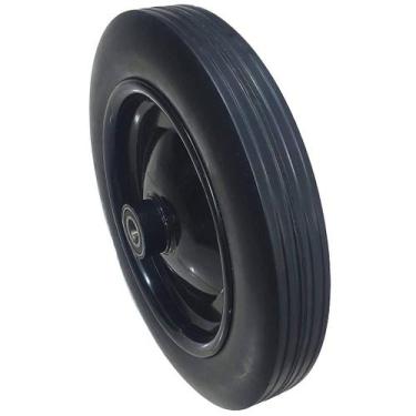 Imagem de Pneu Completo Pu Maciço Aro 8 Carrinho Carriola Construção - BOARTYRE