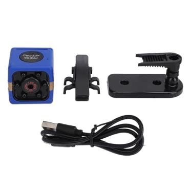 Imagem de Mini Câmera de Segurança HD 1080p Visão noturna Câmera portátil à prova d'água portátil para crianças Fotografia aérea ao ar livre Metal de plástico embutido na bateria