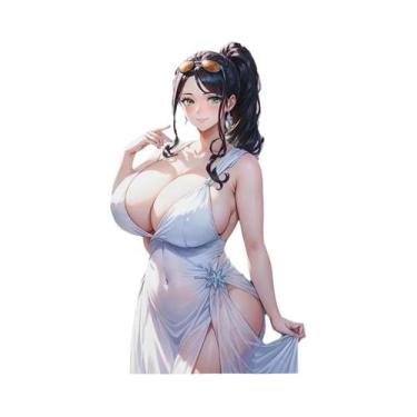 Imagem de Anime Menina Biquíni Metal Poster Sexy Arte Da Parede Decoração Para C