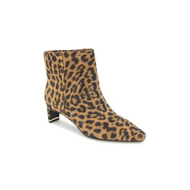 Imagem de Kenneth Cole New York Bota feminina Miranda Fashion, Camurça leopar, 40