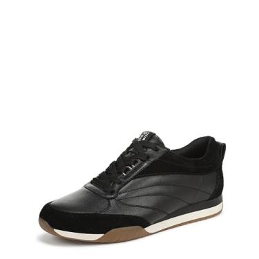 Imagem de Naturalizer Tênis feminino Tao, Couro Preto/Camurça, 8 Wide