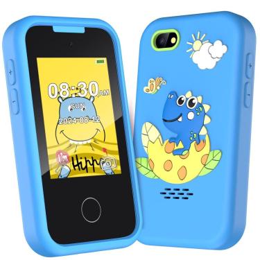 Imagem de Toy Phone Luoba Kids 3-8 anos com tela sensível ao toque e câmera de 8 GB
