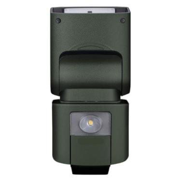 Imagem de HVL-F45RM Película Anti-riscos Câmera Flash Vinil Wrap Adesivo Protetor para Sony HVL-F45RM Acessórios de Fotografia (Couro Verde)