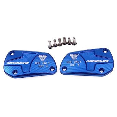 Imagem de Riderjacky Para Aprilia Dorsoduro 900 2017, DORSODURO 750 2008-2016 CNC Alumínio Motocicleta Freio Frontal Cilindro Tampa do Reservatório de Fluido