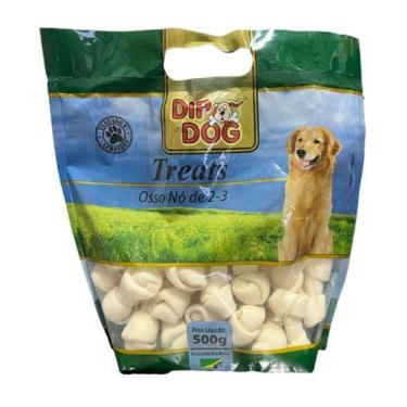 Imagem de Osso Para Cães Petisco Tamanho 2 Dip Dog com 500 Gramas - DipDog