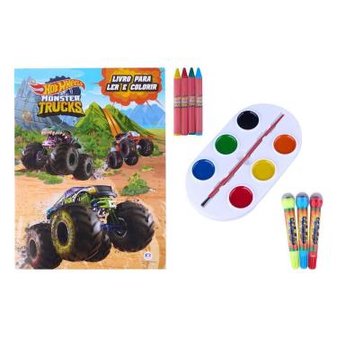 Imagem de Livro Infantil Lousa Hotwheels Ciranda Cultural