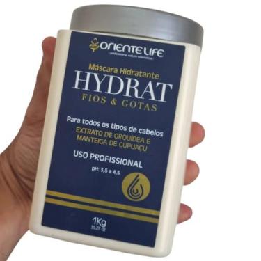 Imagem de Máscara Hidratante Hydrat Fios e Gotas 1kg Oriente Life