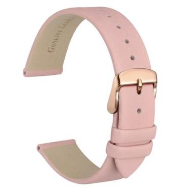 Imagem de Pulseira de relógio WOCCI Elegant Genuine Leather 18 mm de largura
