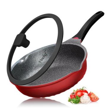 Imagem de Frigideira Vinchef Antiaderente 28cm/5L com tampa de indução de alumín
