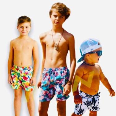 Imagem de Shorts Bermuda Menino Água Praia INFANTIL JUVENIL VERÃO 211 - IRON, 6,