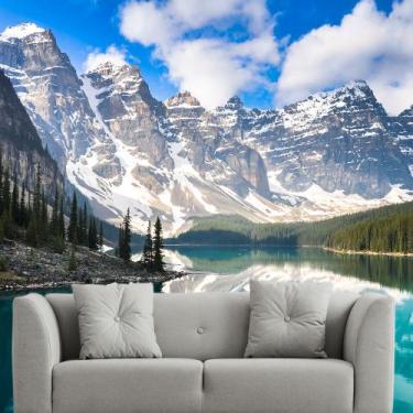 Imagem de Papel de Parede Paisagem Lago Natureza Sala Adesivo - 042pcm - Allodi