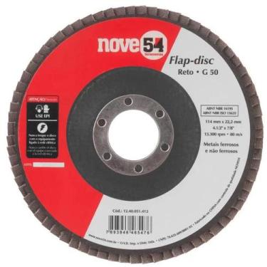 Imagem de Disco Nove54 Flap 4.1/2'' Grão 50