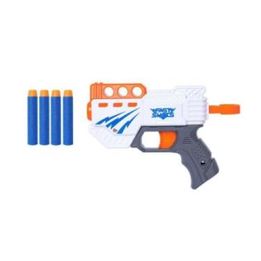 Imagem de Brinquedo Lançador de dardos X-Target Pistol com 4 Dardos - Multikids 