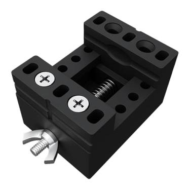 Imagem de WeiLaiKeQi Pequena mesa torno grampo mini furadeira prensa torno multiuso mesa para hobby artesanato faça você mesmo projeto manutenção joias