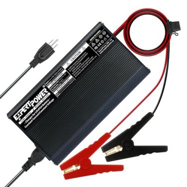 Imagem de ExpertPower Carregador inteligente de 12V 20A para baterias recarregáveis de lítio LiFePO4 de ciclo profundo