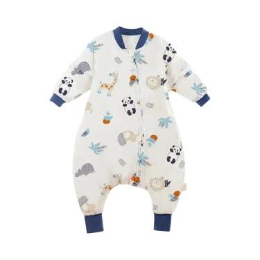 Imagem de Saco De Dormir Infantil Unissex Com Desenho Animado, Pernas Separadas 