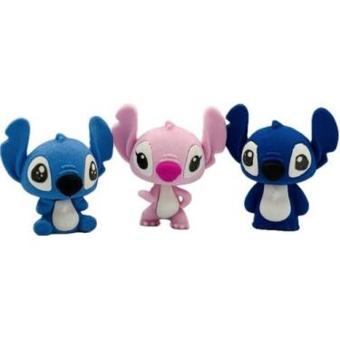 Imagem de Borracha Escolar Stitch Divertida Kit Com 6 Unidades - Fun Erasers