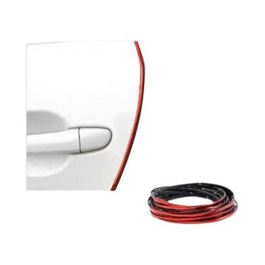 Imagem de Protetor De Bordas De Porta De Carro Em Cromo, Fitas Decorativas DIY, 