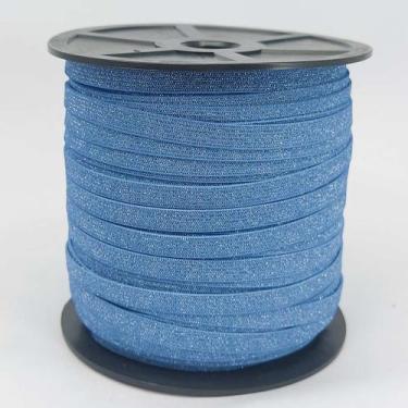 Imagem de 100 metros Elástico Lurex Especial 7mm Azul Royal 3719 100 - MorenArte