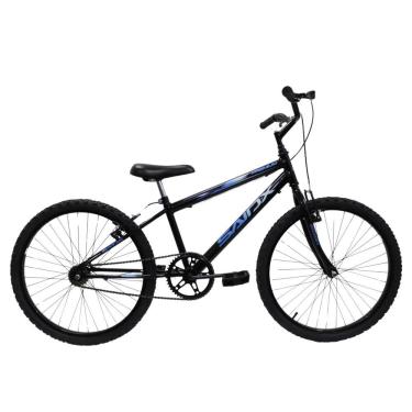 Imagem de Bicicleta Aro 24 Saidx Premium Infantil Unissex Mono Sem Marcha Preto Azul