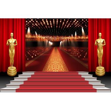 Imagem de Painel em Lona Cinema Premiação de Filmes - Fabrika De Festa, 180x120c