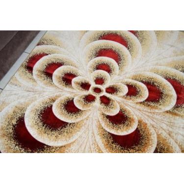 Imagem de Tapete Lotus Retangular Veludo 60x120 cm Creme